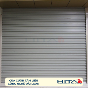 Cửa cuốn tấm liền CN Đài Loan - Màu Xám